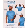 Maillot Bleu et Blanc M.B "MarseilleBébé"