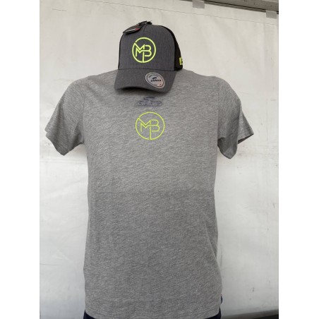 Tee-Shirt Gris et Jaune Fluo