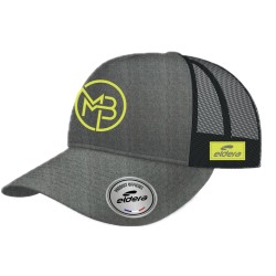 Casquette M/B Grise et Jaune FLuo
