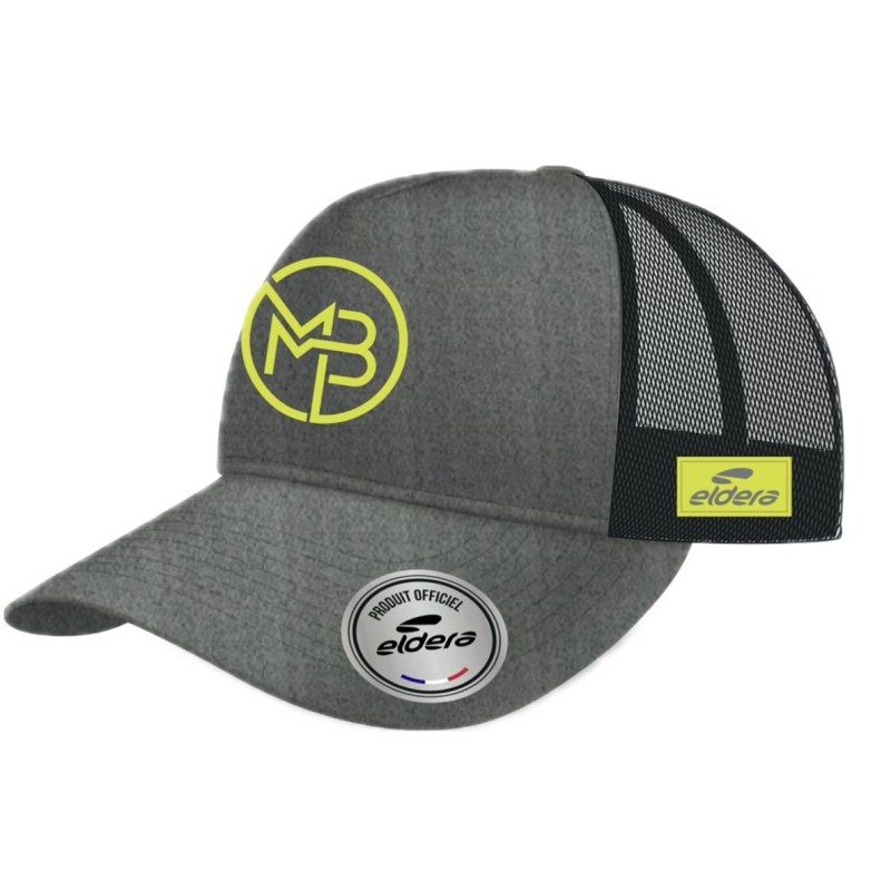 Casquette M/B Grise et Jaune FLuo