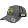 Casquette M/B Grise et Jaune FLuo
