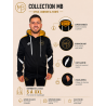 Veste Noire et Or M.B