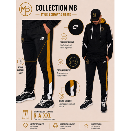 Pantalon Noir M.B